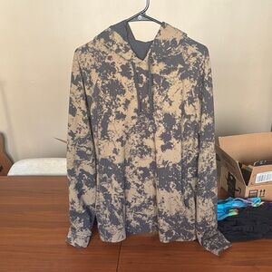 lululemon athletica Black and Tan Hoodie